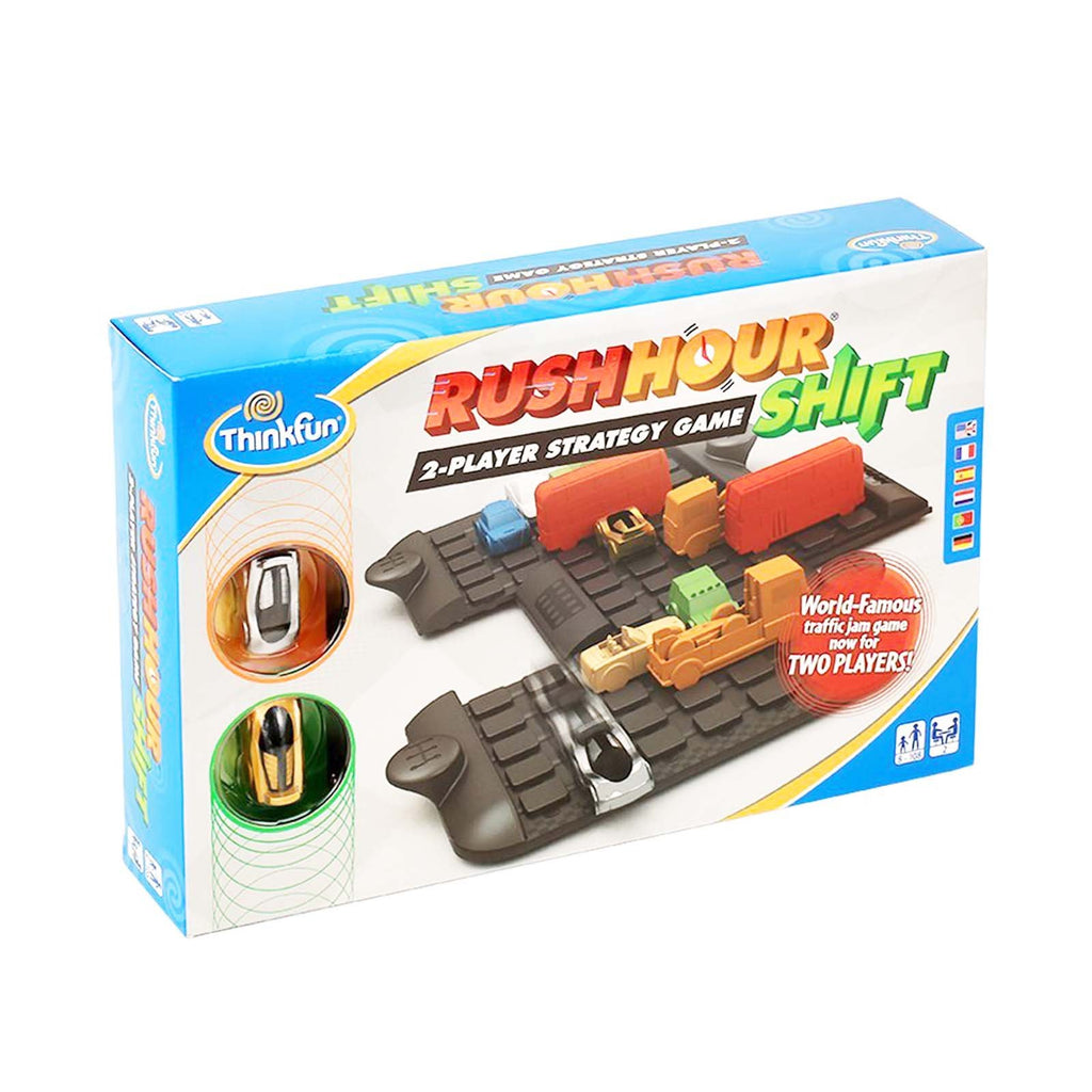 Thinkfun Rush Hour Shift Two Player Traffic Jam Logic Game