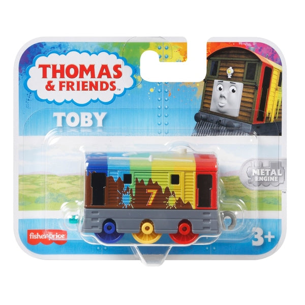 Thomas And Friends Small Engine Toby Rainbow Train