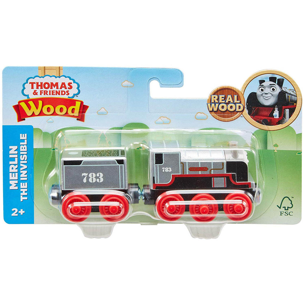 Thomas And Friends Wood Merlin The Invisible Train Set