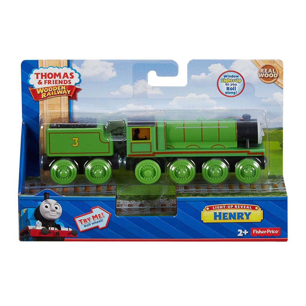 Thomas And Friends Wooden Railway Light Up Henry The Engine