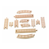 Thomas And Friends Wooden Railway Straight And Curved Expansion Pack - Radar Toys