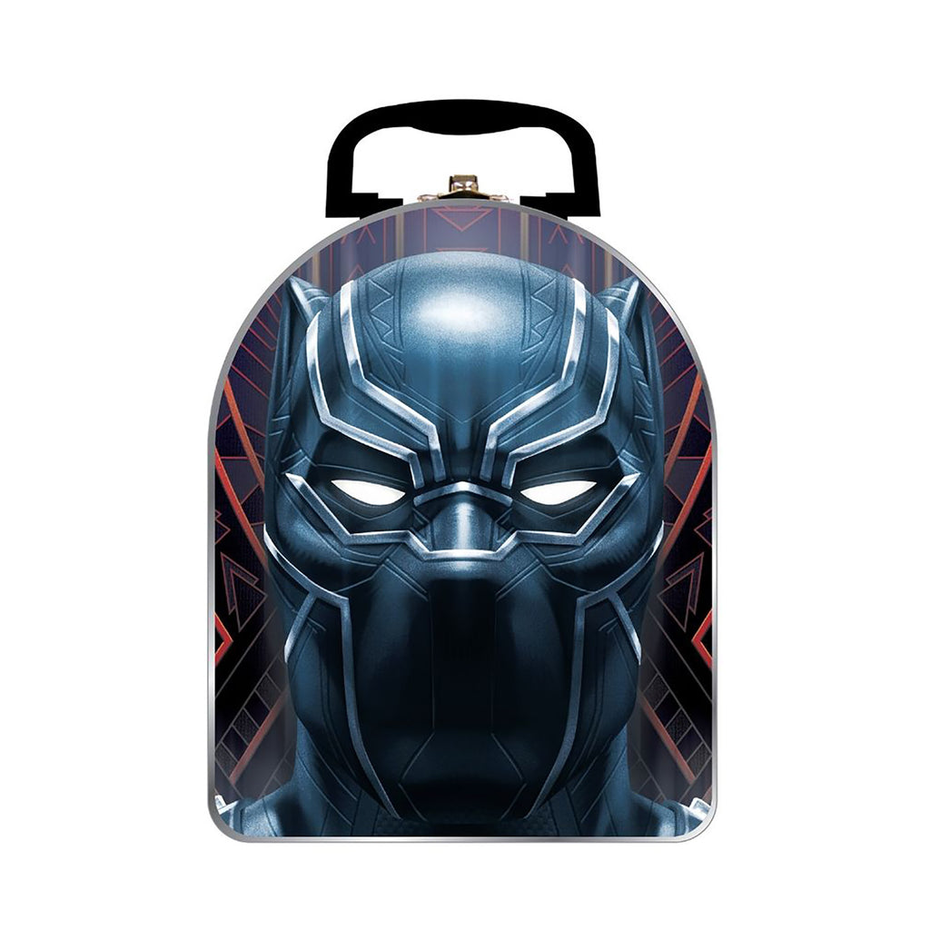 Tin Box Company Black Panther Helmet Arch Lunch Box - Radar Toys