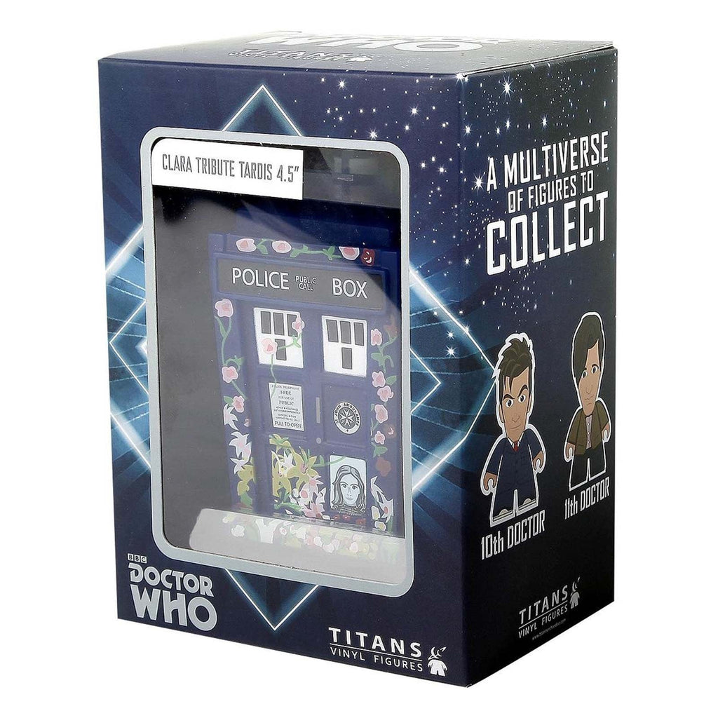 Titan Doctor Who Clara Tribute Tardis 4.5 Inch Vinyl Figure - Radar Toys