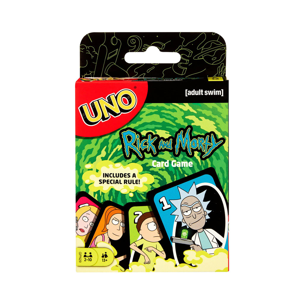 Rick And Morty Uno The Card Game