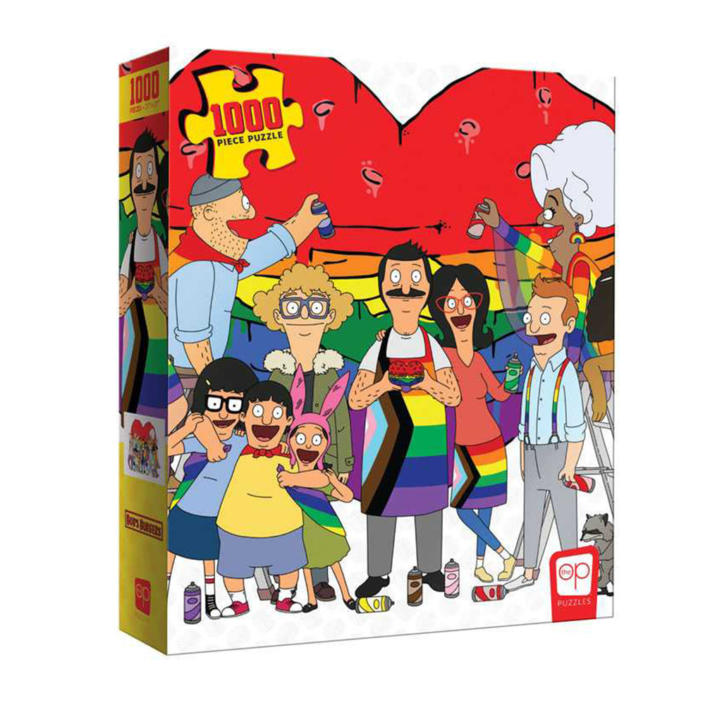 USAopoly Bob's Burgers Pride 1000 Piece Puzzle