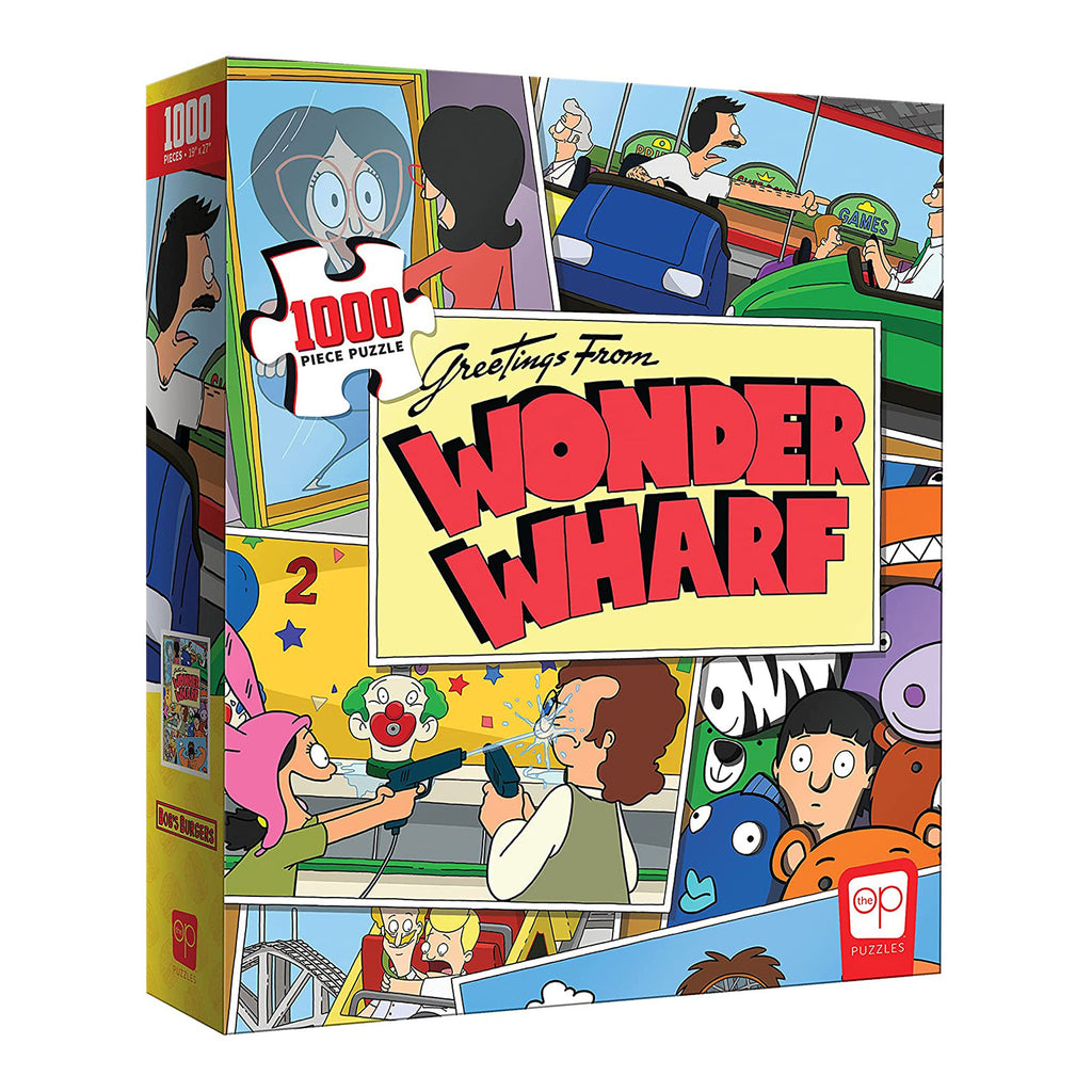 USAopoly Bobs Burger Wonder Wharf 1000 Piece Puzzle