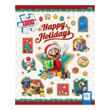 USAopoly Super Mario Happy Holidays 1000 Piece Puzzle - Radar Toys