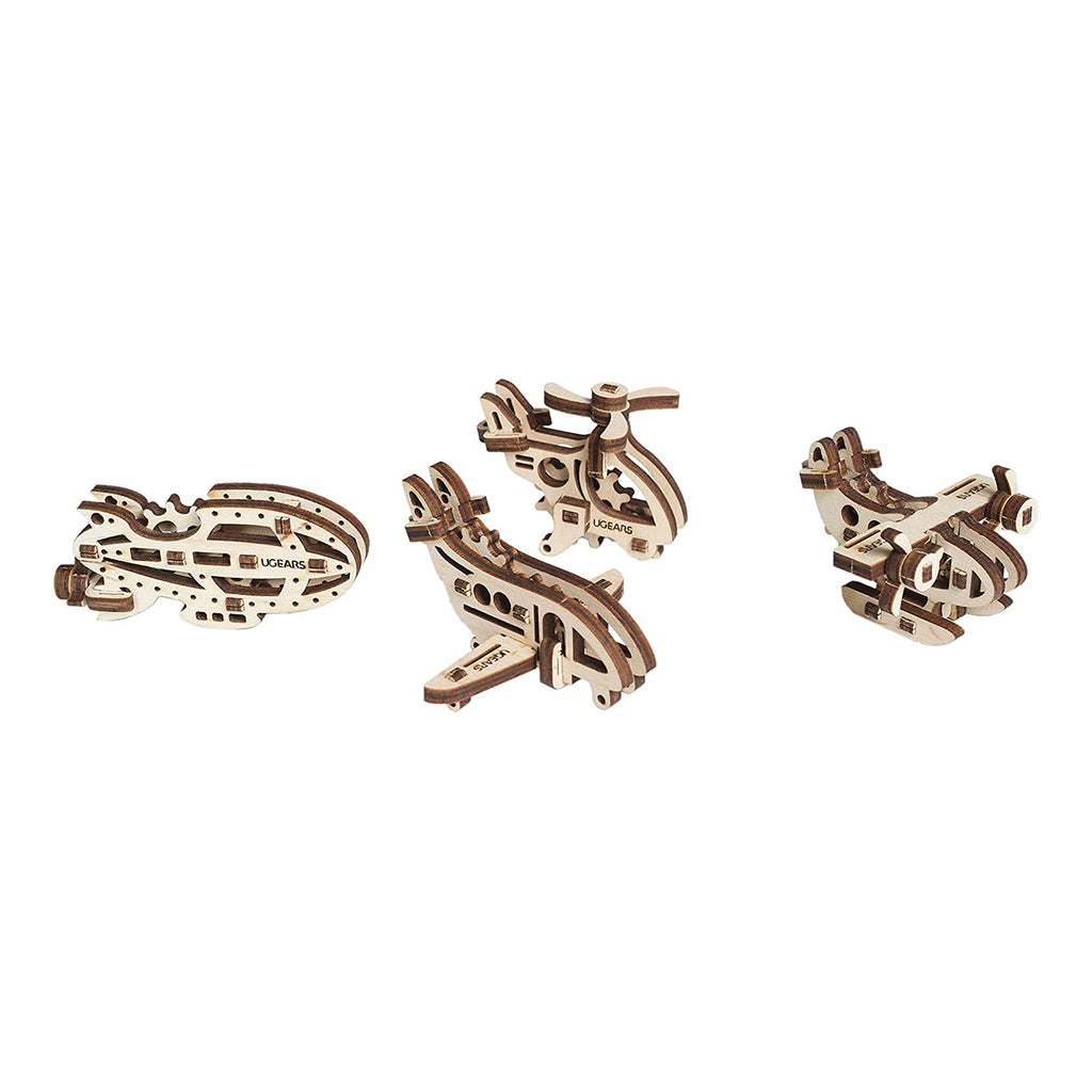Ugears U-Fidgets Aircraft Model Set