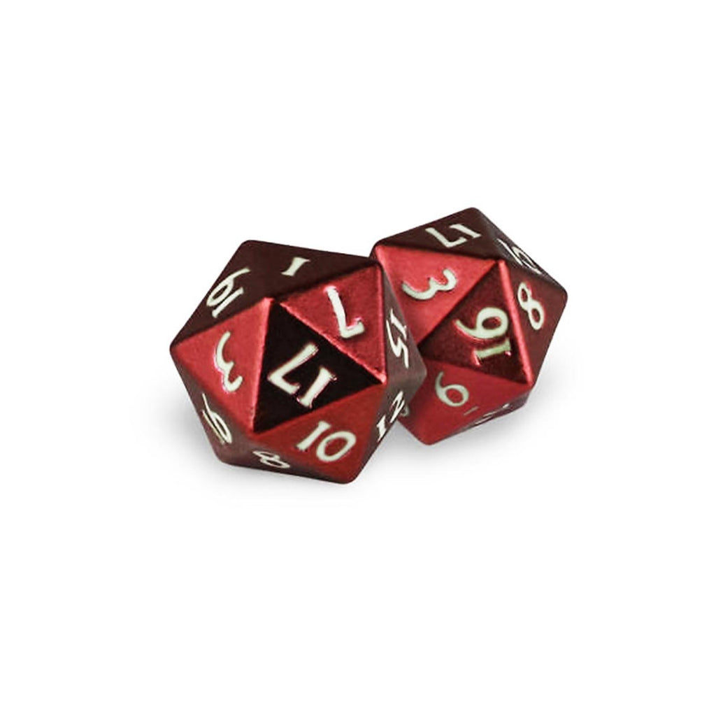 Ultra Pro D20 Red Two Dice Set - Radar Toys