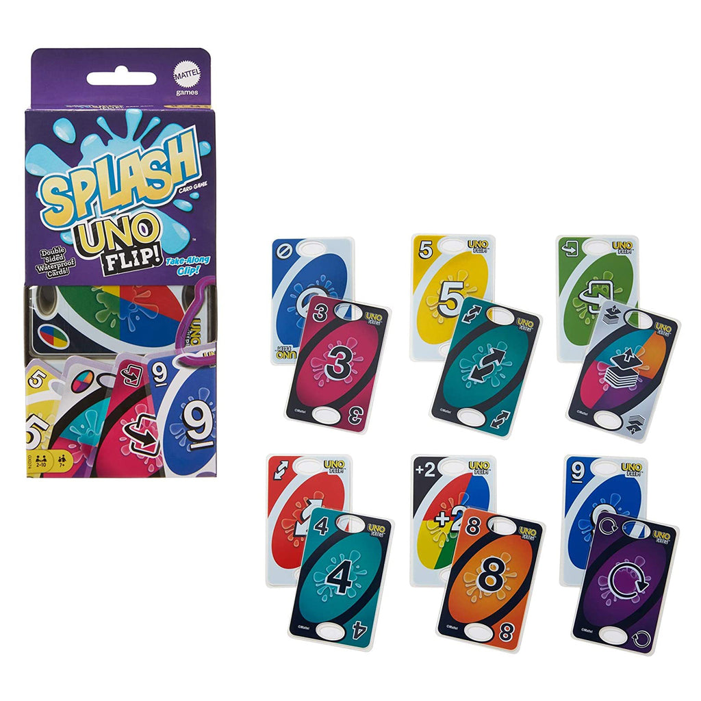 Uno Flip Splash The Card Game
