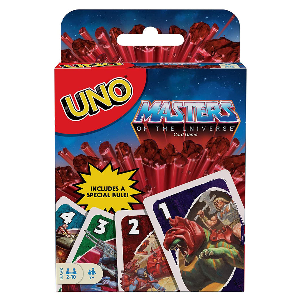 Uno Masters Of The Universe The Card Game