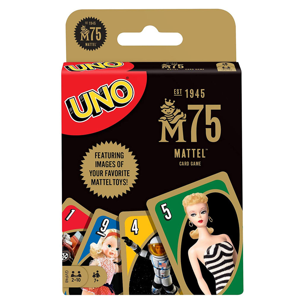 Uno Mattel 75th Card Game