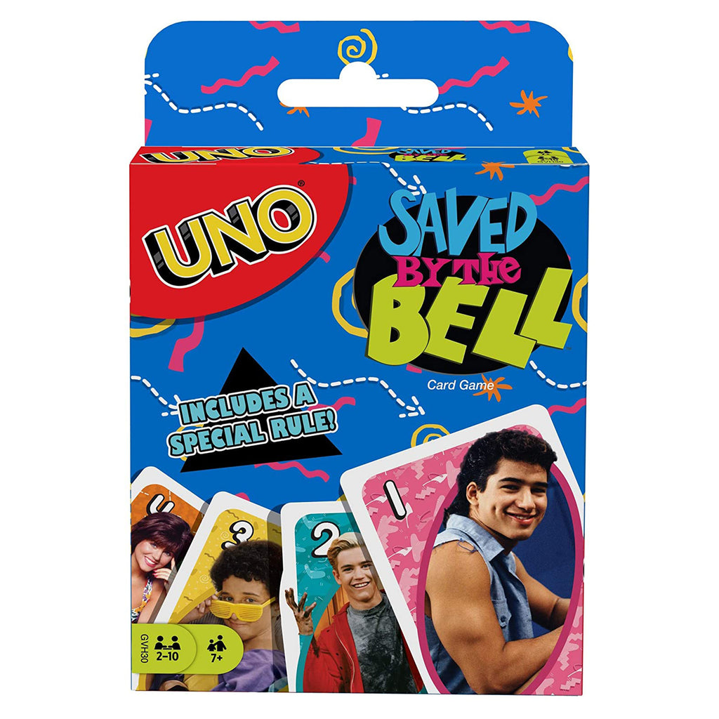 Uno Saved By The Bell The Card Game