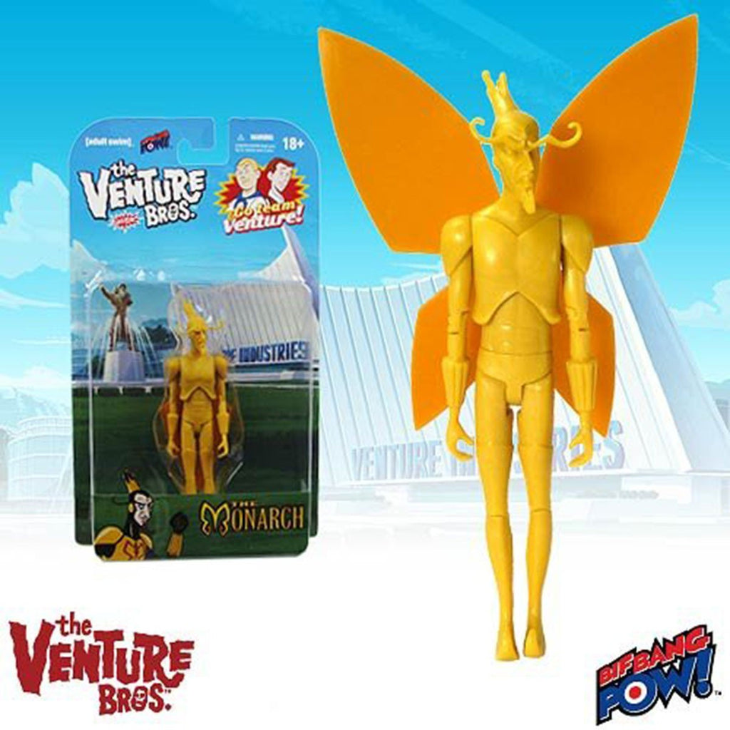 Venture Bros. Exclusive Unpainted Monarch Action Figure - Radar Toys