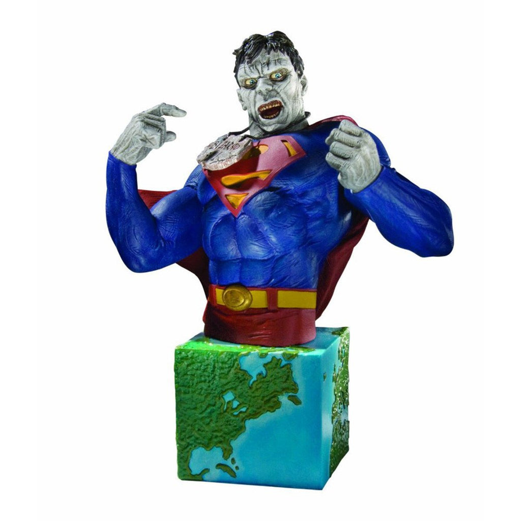 Villains Of The DC Universe Series 2 Bizarro Superman Bust Figure - Radar Toys