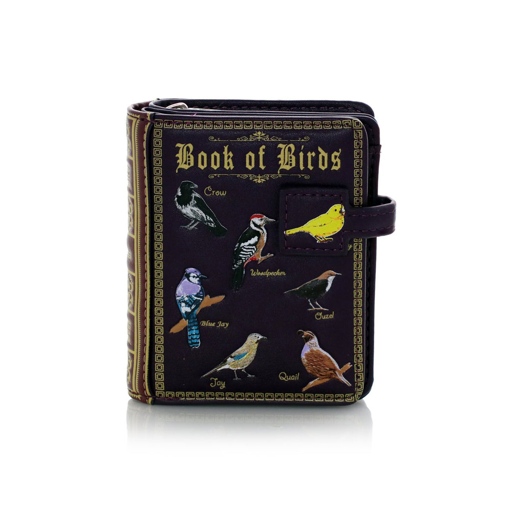 Shagwear Purple Small Book Of Birds Small Wallet - Radar Toys