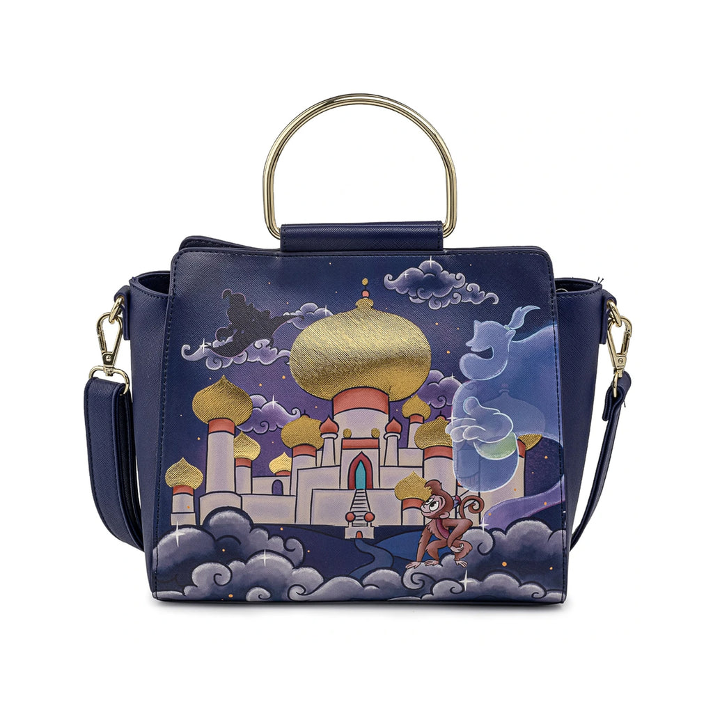 Loungefly Disney Aladdin Jasmine Castle Crossbody Bag Purse