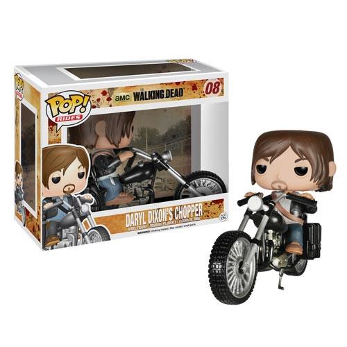 Walking Dead Pop Rides Daryl Dixon With Chopper Vinyl Figure