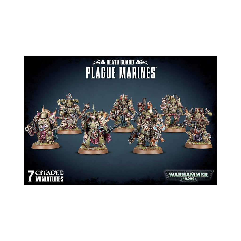 Warhammer 40,000 Death Guard Plague Marines Set - Radar Toys