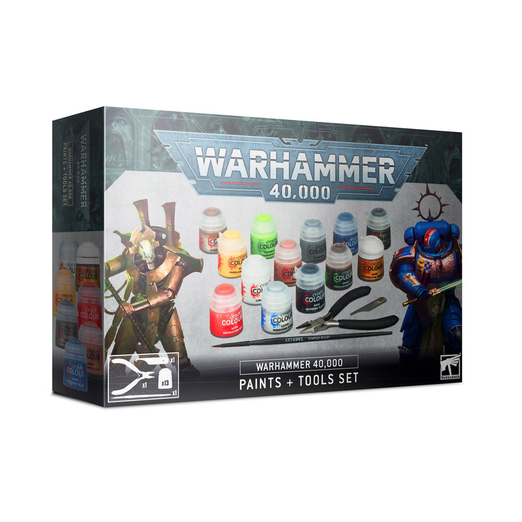 Warhammer 40,000 Paints And Tools Set - Radar Toys