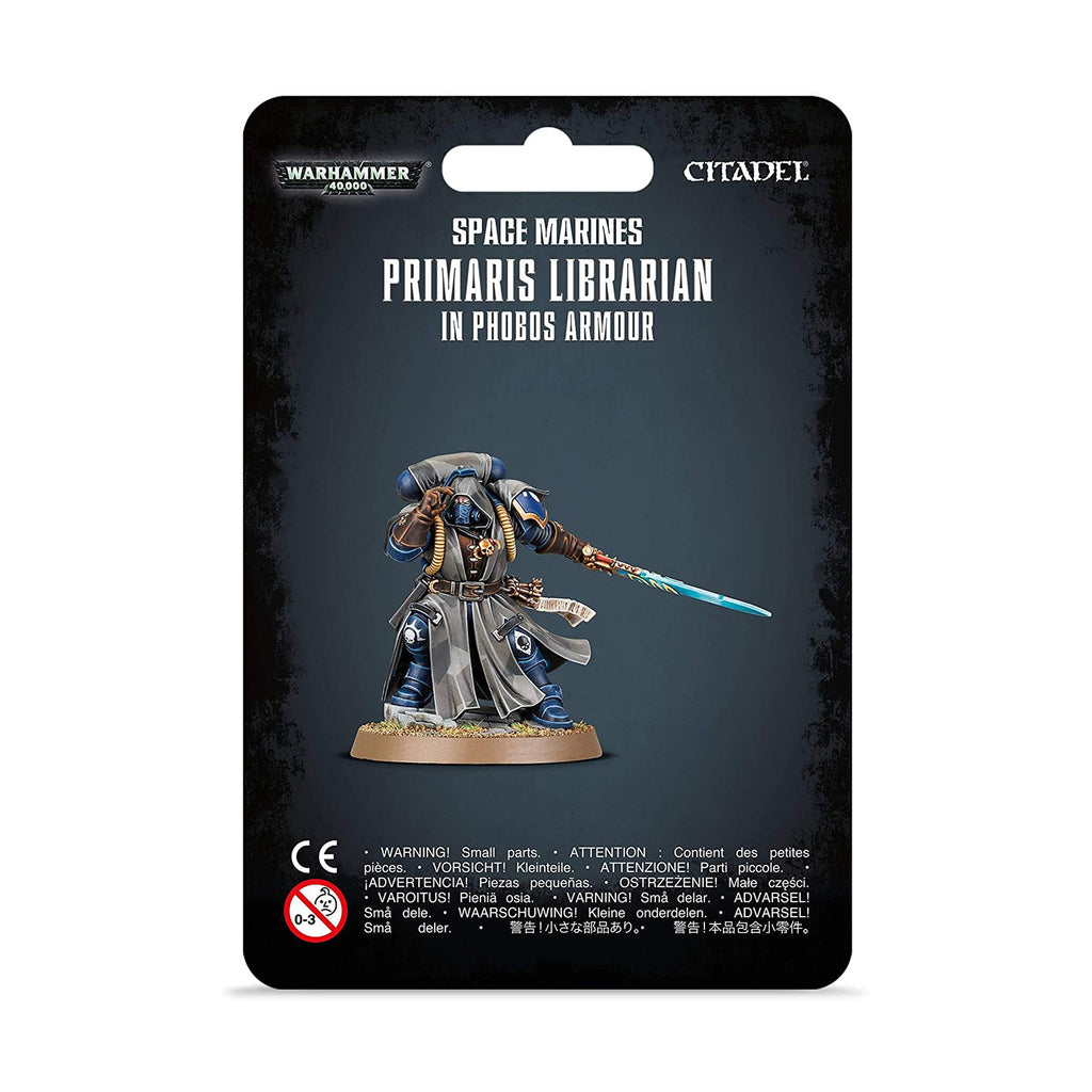 Warhammer 40,000 Primaris Librarian In Phobos Armour Set - Radar Toys