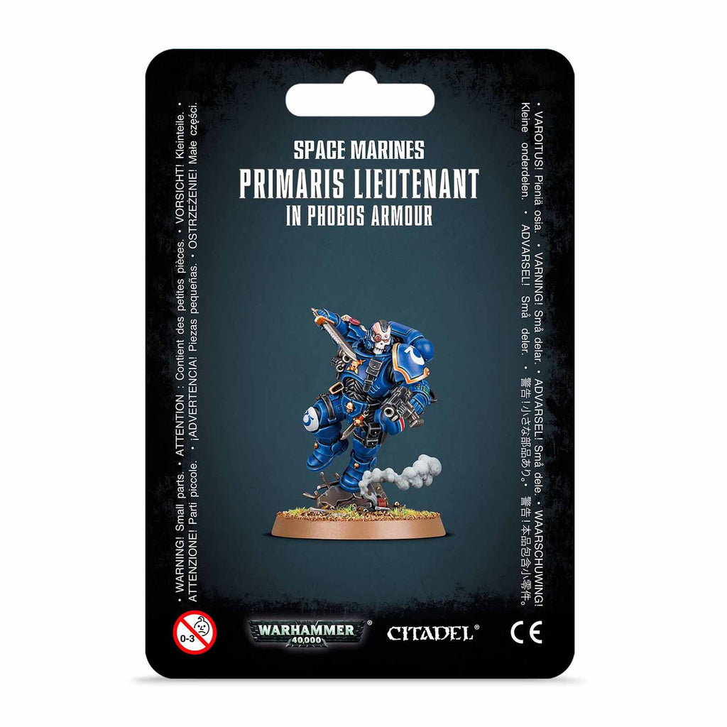 Warhammer 40,000 Space Marines Primaris Lieutenant In Phobos Armour Set - Radar Toys