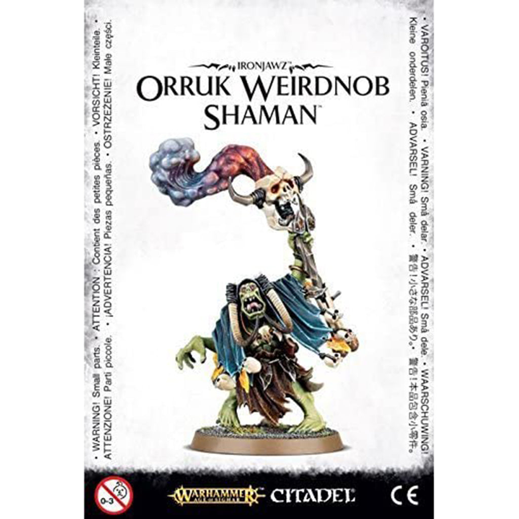 Warhammer Age Of Sigmar Ironjawz Orruk Weirdnob Shaman Set - Radar Toys