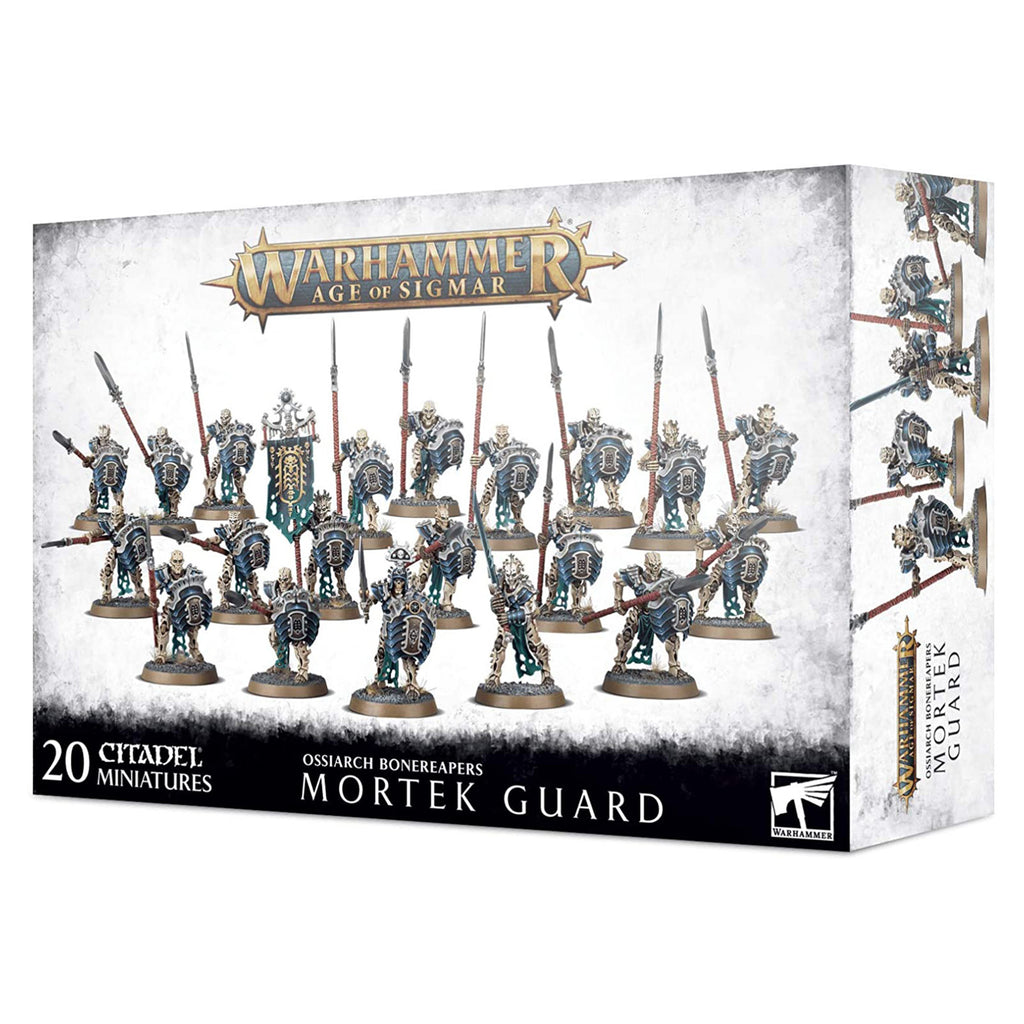 Warhammer Age Of Sigmar Ossiarch Bonereapers Mortek Guard Set - Radar Toys