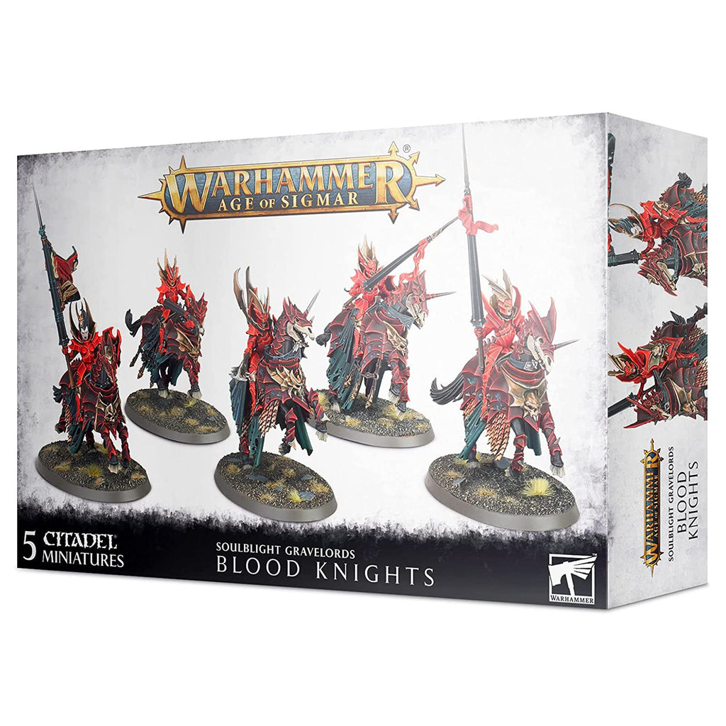 Warhammer Age Of Sigmar Soulblight Gravelords Blood Knights Set - Radar Toys