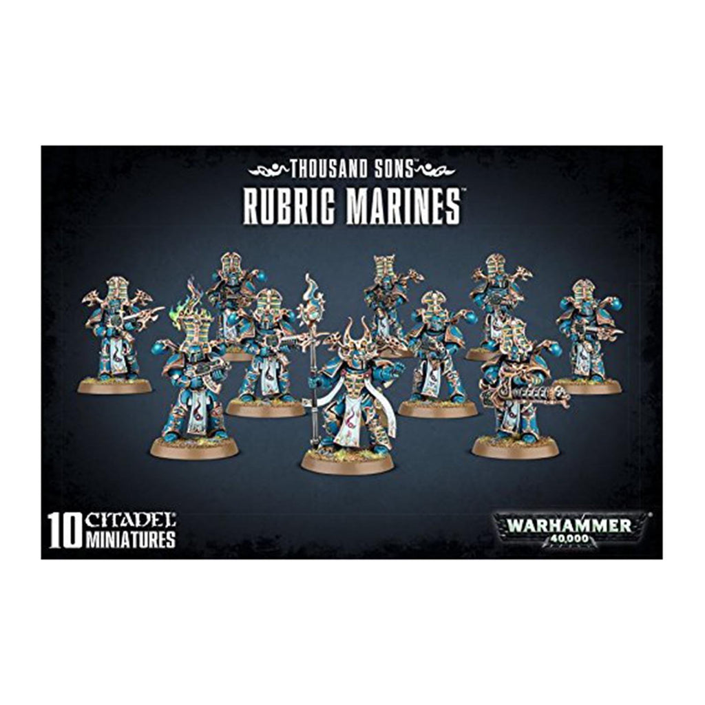Warhammer 40,000 Citadel Thousand Sons Rubric Marines Set - Radar Toys
