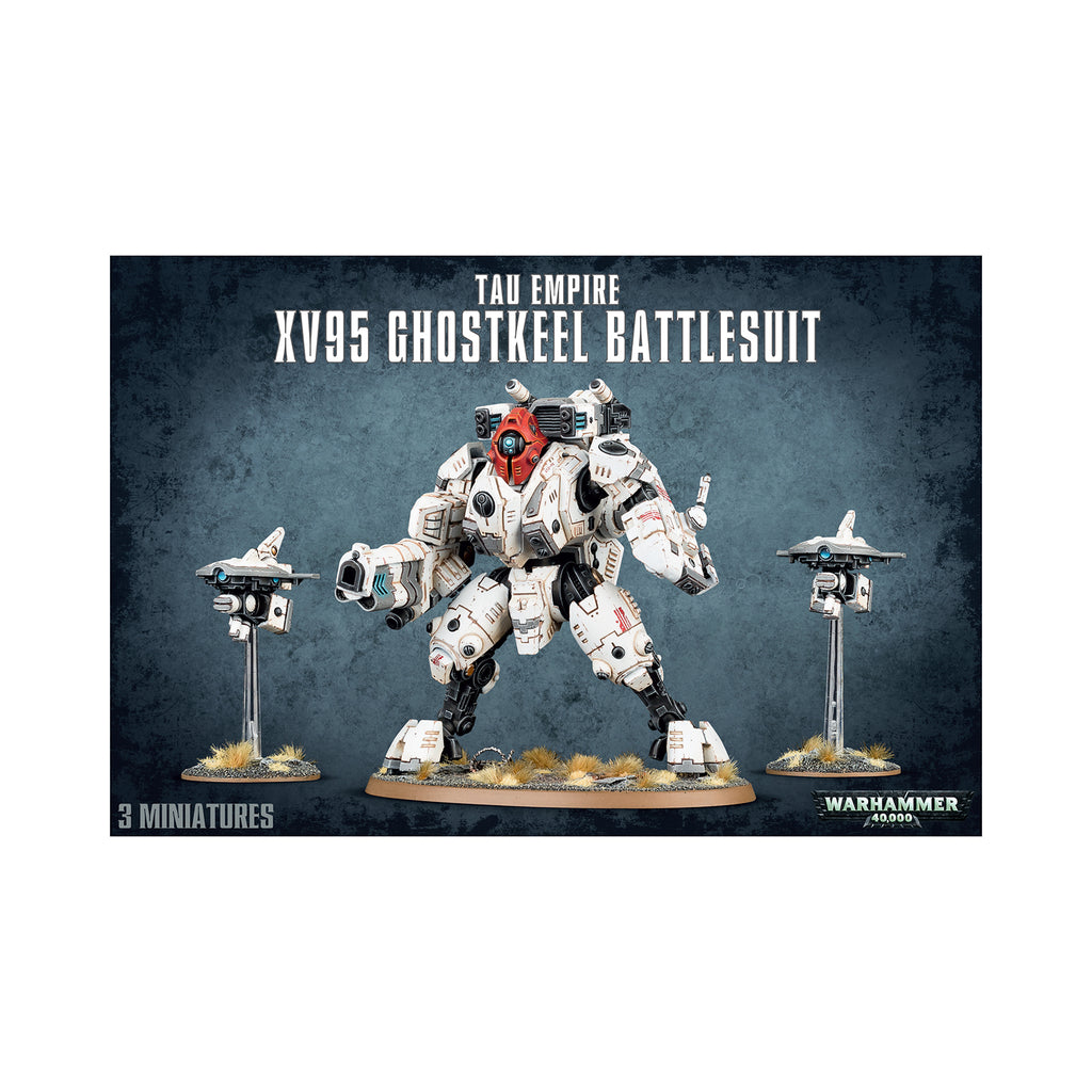 Warhammer 40,000 Tau Empire XV95 Ghostkeel Battlesuit Set - Radar Toys