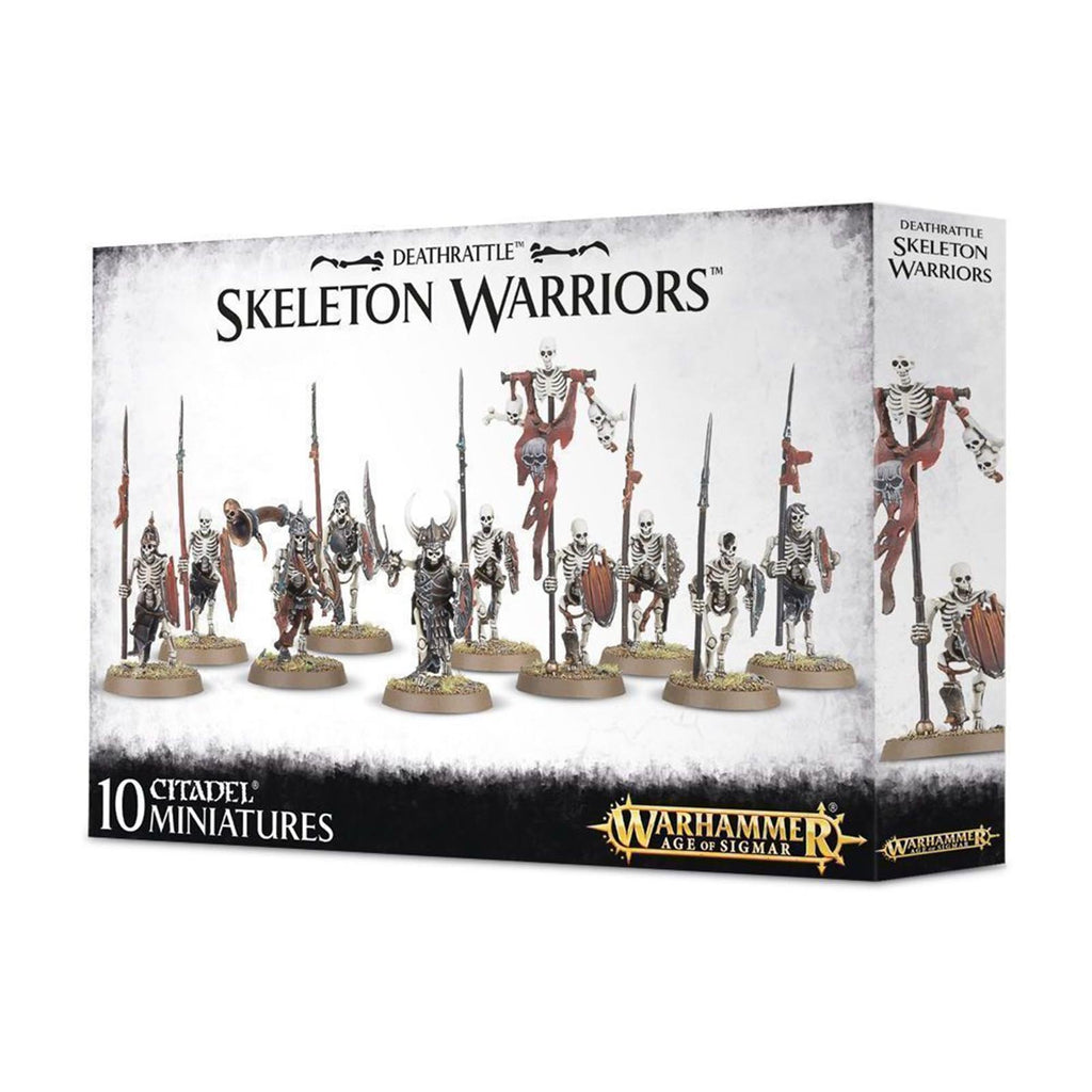Warhammer Age Of Sigmar Citadel Deathrattle Skeleton Warriors Set - Radar Toys