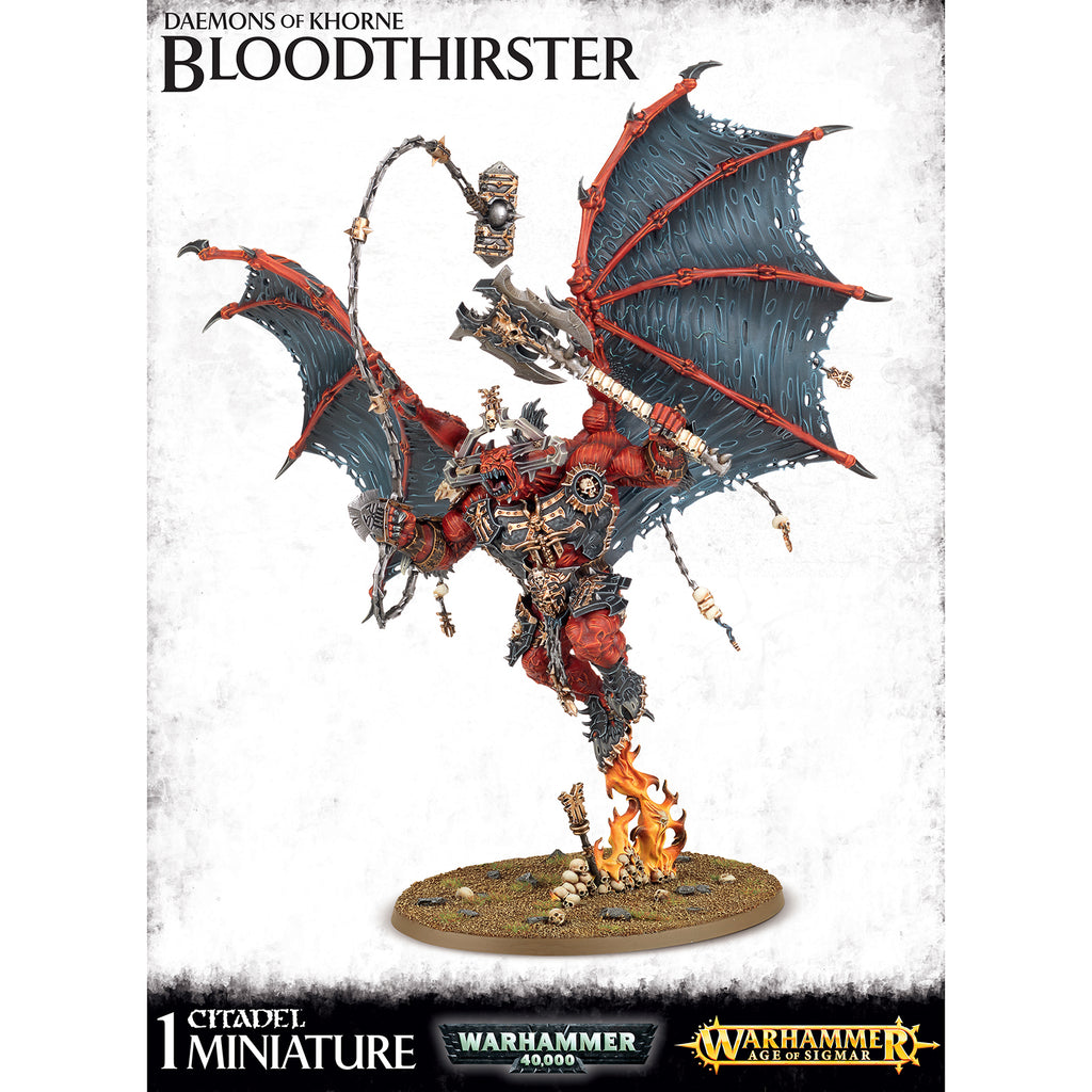 Warhammer Daemons Of Khorne Bloodthirster Set - Radar Toys