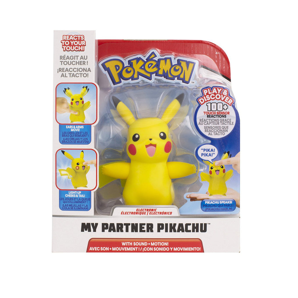 Wicked Cool Toys My Partner Pikachu Sound And Motion Figure - Radar Toys
