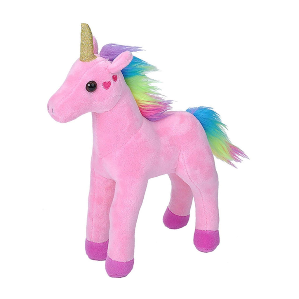 Wild Republic Cuddlekin Mini Pink Unicorn 6 Inch Plush Figure - Radar Toys