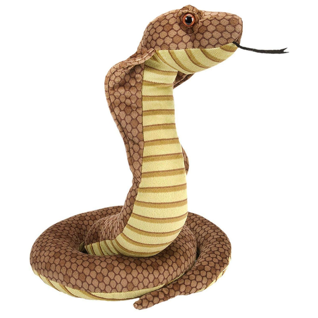 Wild Republic Cuddlekins Cobra Posed 14 Inch Animal Plush