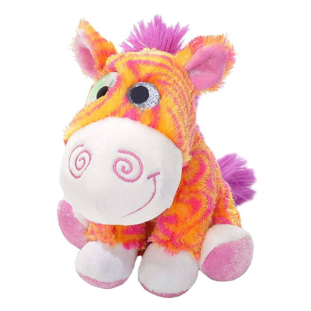 Wild Republic Wild And Wonky Zebra 5 Inch Mini Plush Figure - Radar Toys