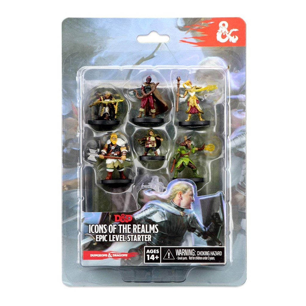 WizKids Dungeons & Dragons Icons of the Realms Epic Level Starter Set