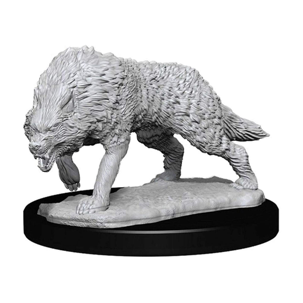 Wizkids Pathfinder Battles Deep Cuts Unpainted Timber Wolves Figure Set