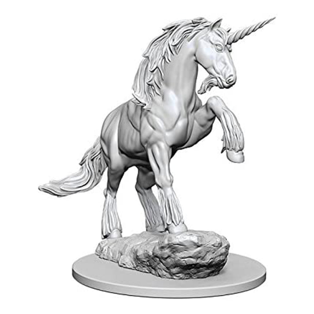 Wizkids Pathfinder Battles Deep Cuts Unpainted Unicorn Figure Set