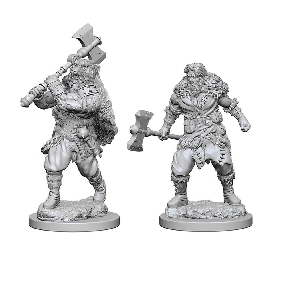 Wizkids Dungeons And Dragons Marvelous Human Barbarian Figure Set