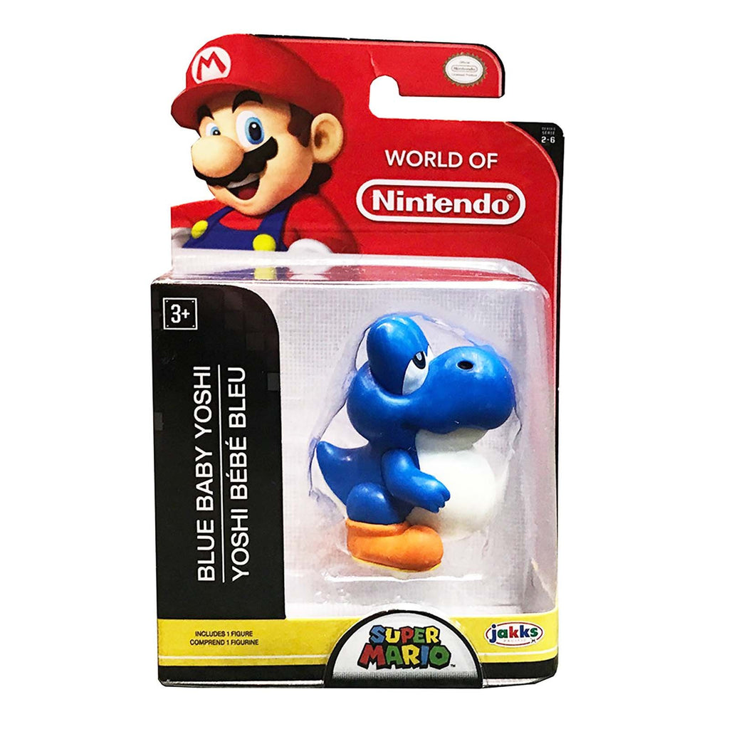World Of Nintendo Series 11 Baby Blue Yoshi 2 Inch Action Figure - Radar Toys