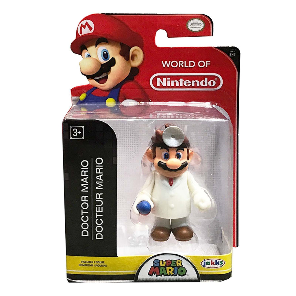 World Of Nintendo Series 11 Doctor Mario 2 Inch Action Figure - Radar Toys