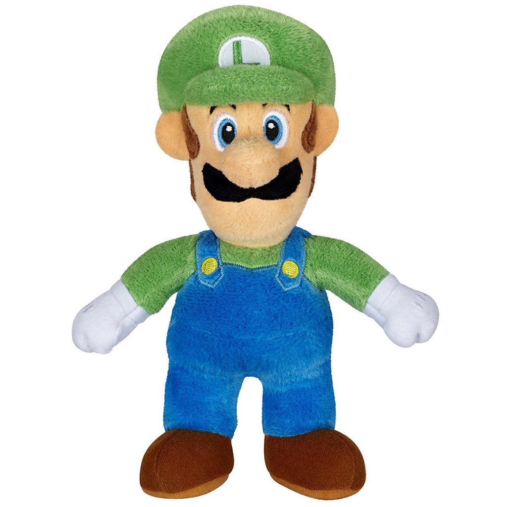 World Of Nintendo Super Mario Luigi 5 Inch Plush Figure - Radar Toys
