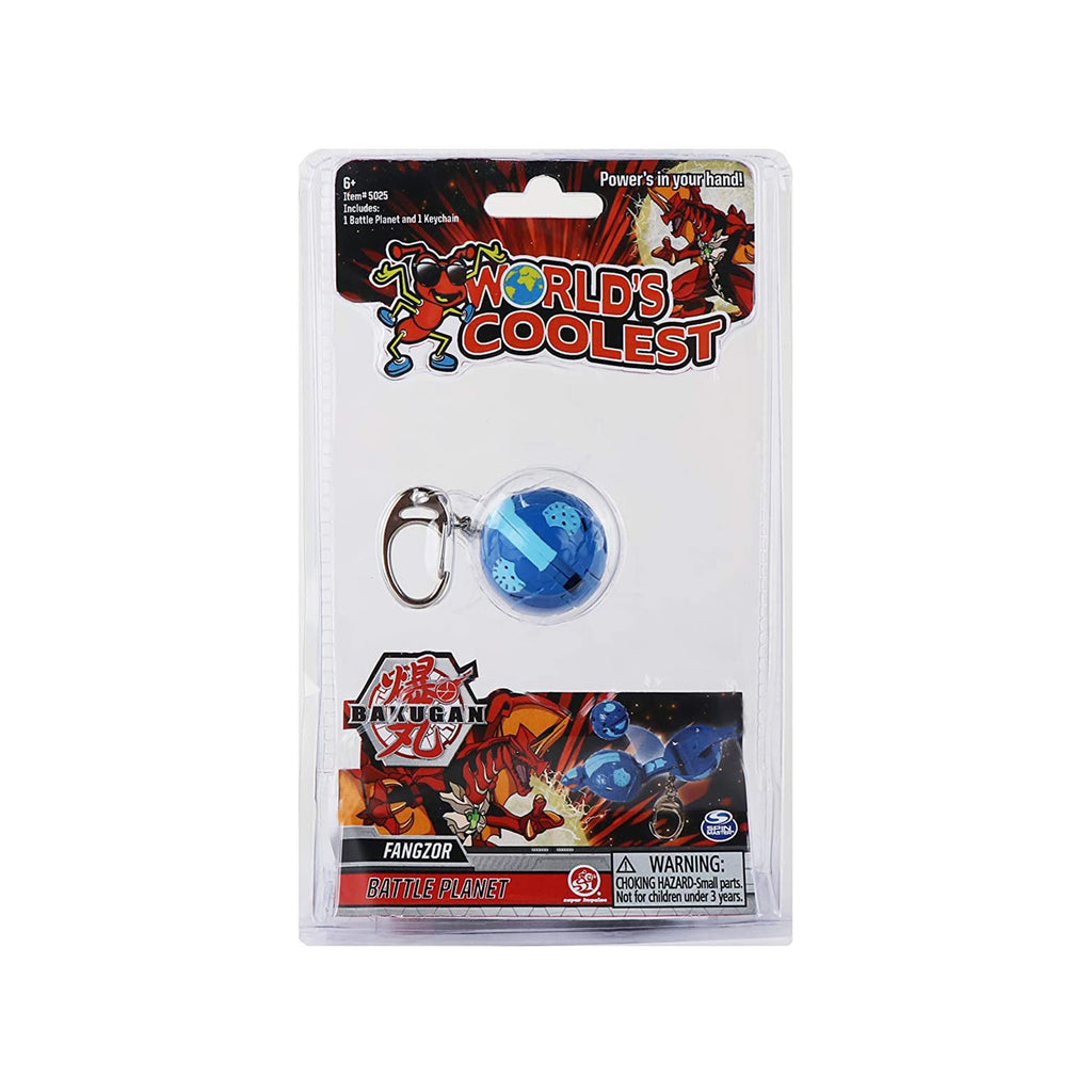 World's Coolest Bakugan Blue Keychain - Radar Toys
