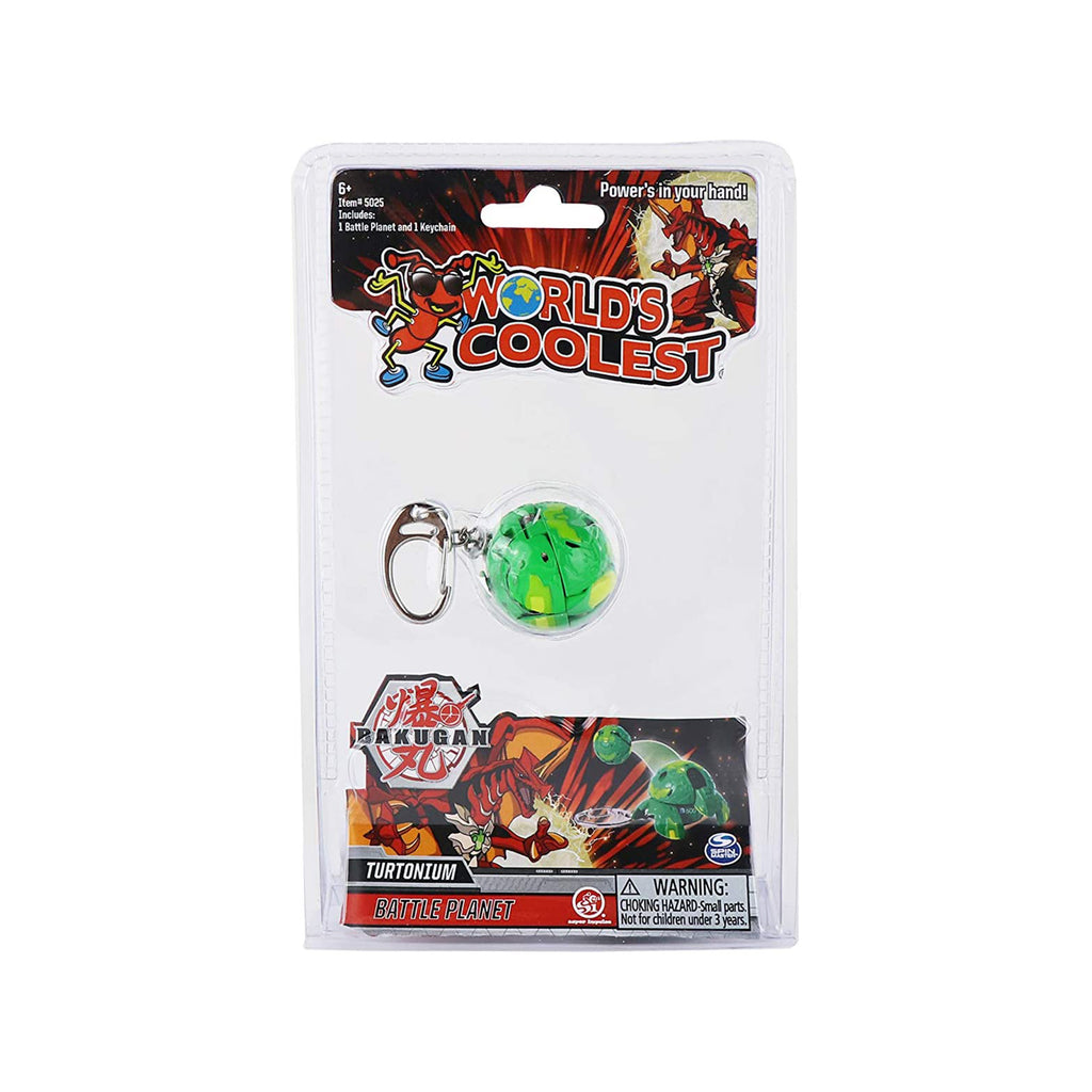 World's Coolest Bakugan Green Keychain - Radar Toys