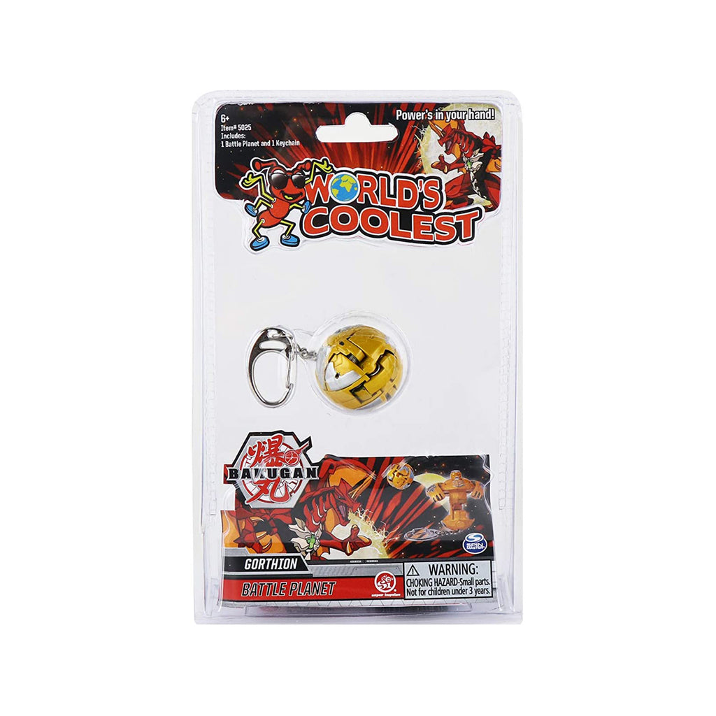 World's Coolest Bakugan Orange Keychain - Radar Toys