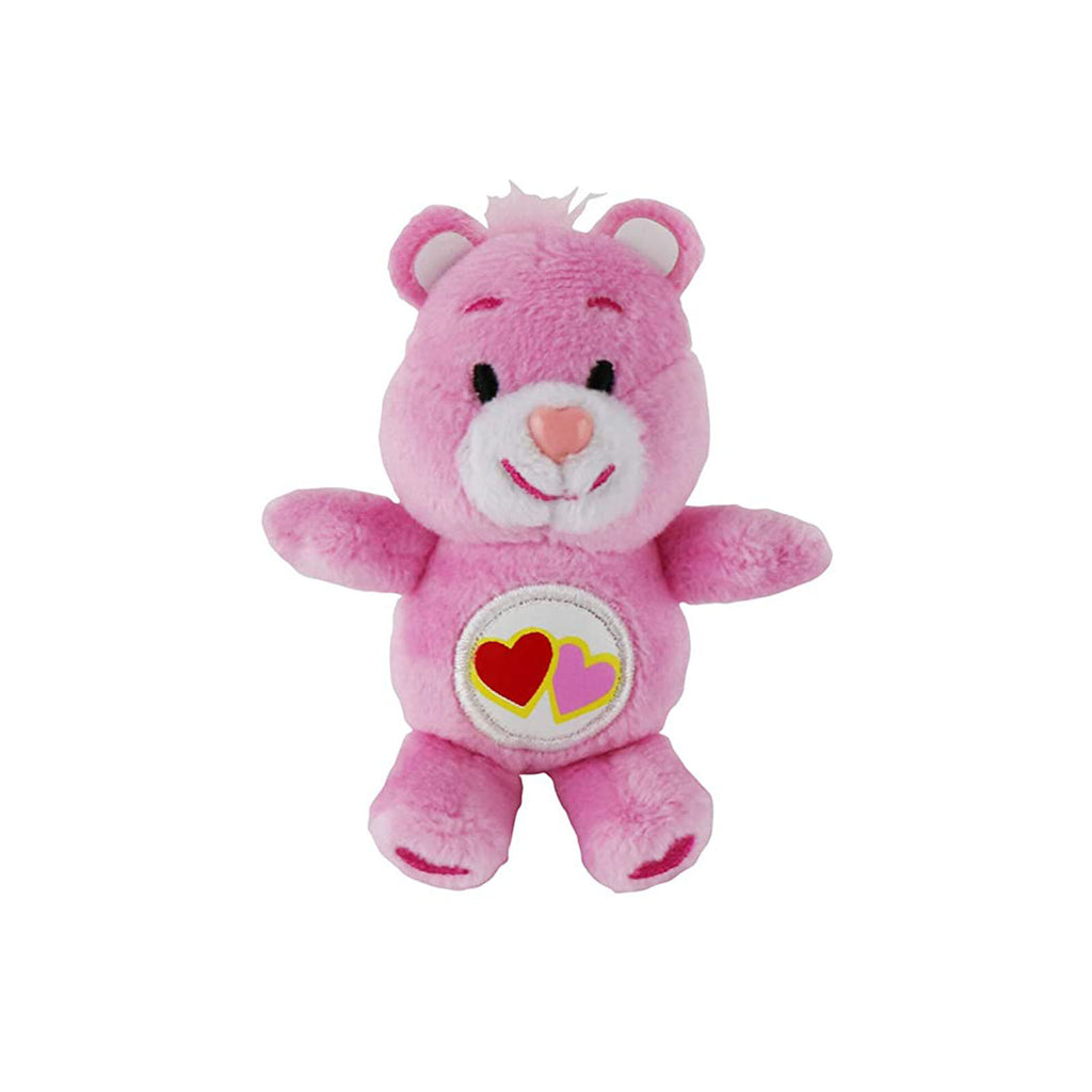 World's Smallest Care Bears Love A Lot Bear Micro Plush Figure - Radar Toys