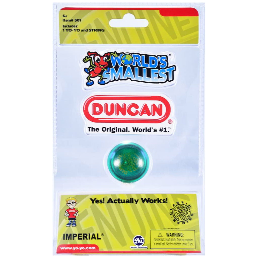 World's Smallest Duncan Yo Yo Green - Radar Toys