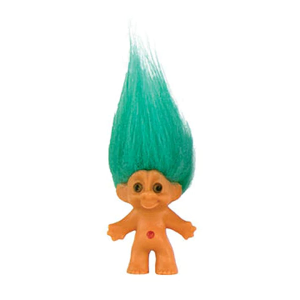World's Smallest Good Luck Trolls Teal Hair Mini Figure - Radar Toys